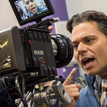 #evablue shot this gem of our hilarious store manager, actor Robert Di Loreto during a Snorricam take!. #evablue shot this gem of our hilarious store manager, actor Robert Di Loreto during a Snorricam take!.